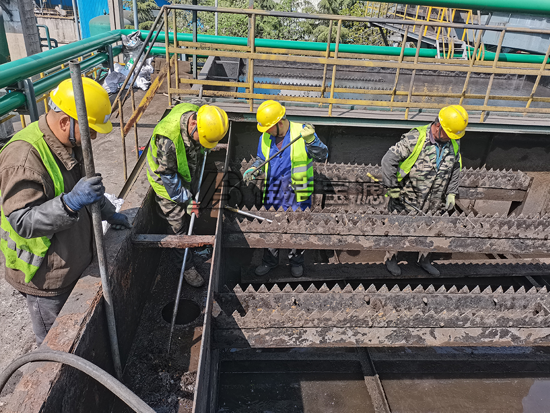 江蘇某鋼廠公輔車間水處理設備年修保養項目