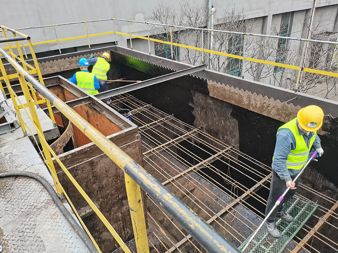 江蘇某鋼廠公輔車間水處理設備年修保養項目