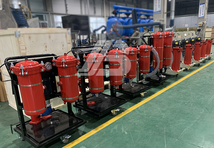 關于油站用高精度濾油機的工作過程與原理